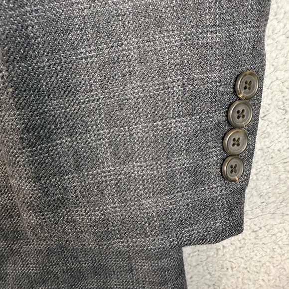 Men’s Ralph Lauren 100 percent wool sport coat 46R grey preowned - Picture 5 of 10